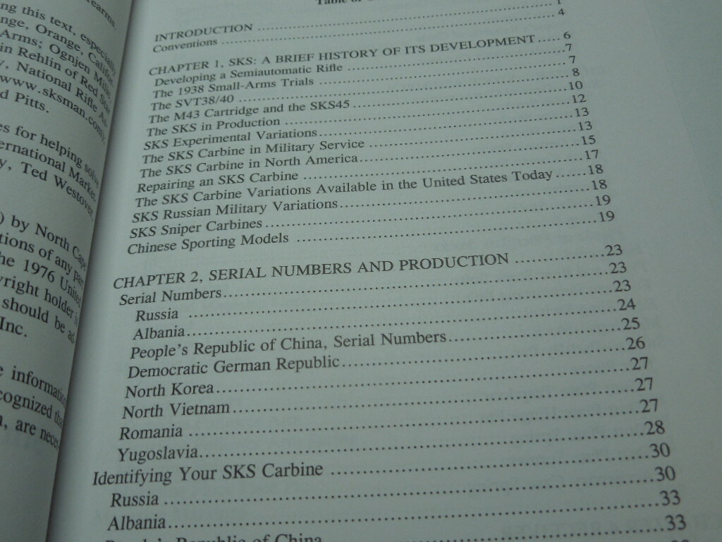 The SKS Rifle/Carbine all Models / Manufactures New 5rh Expanded Edition 224 pg