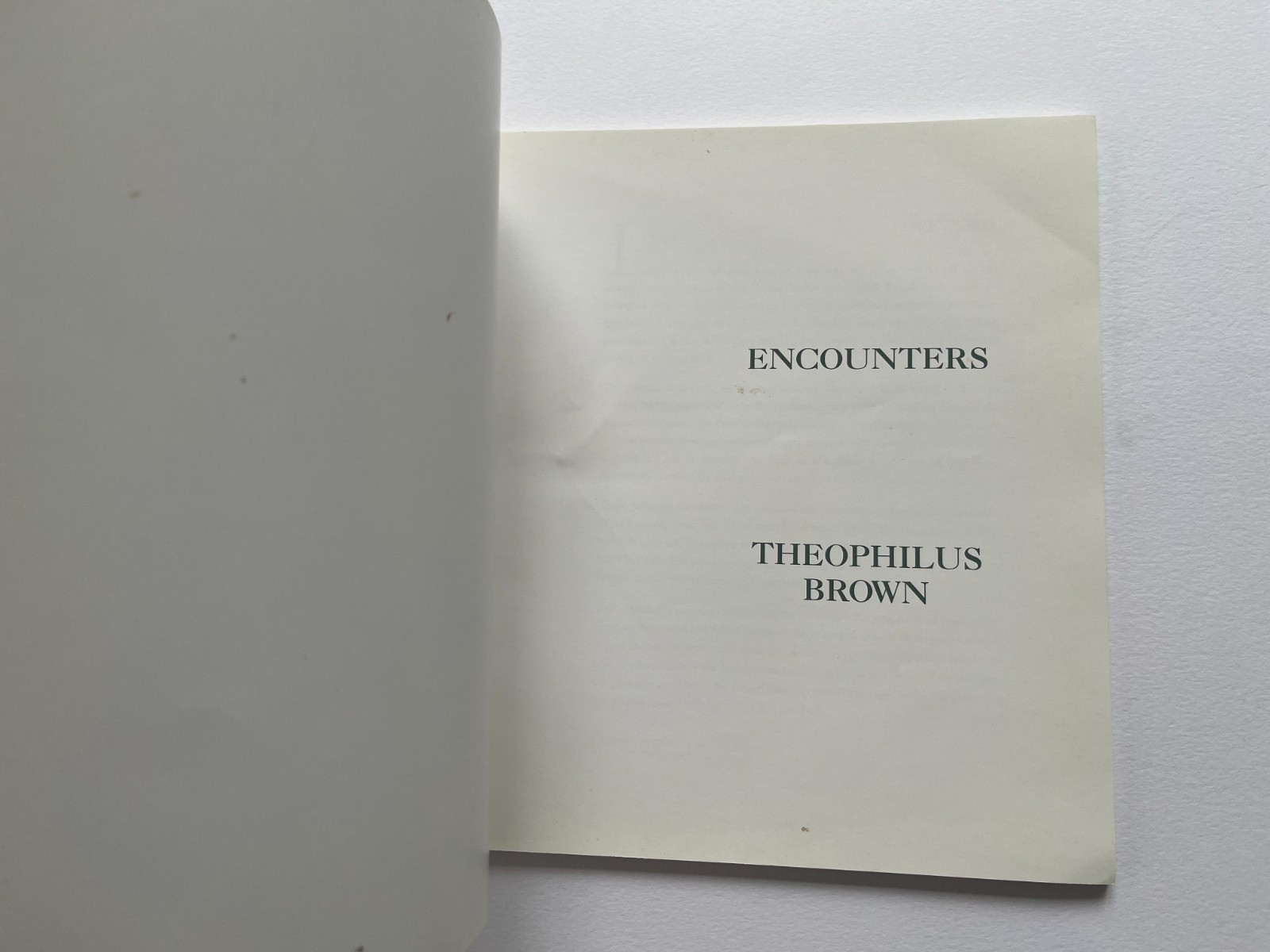 Theophilus Brown ~ Encounters ~ Charles Campbell Gallery ~ EROTIC paintings