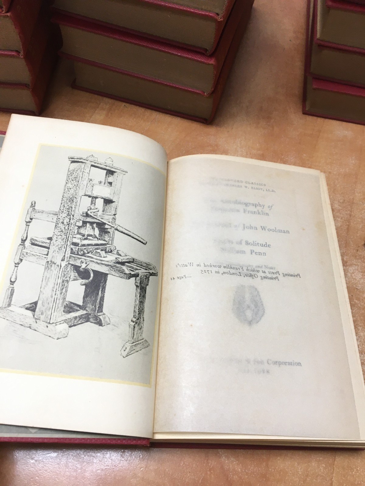 The Harvard Classics Complete 52 Volume set with lectures RARE Red 1937 /1938