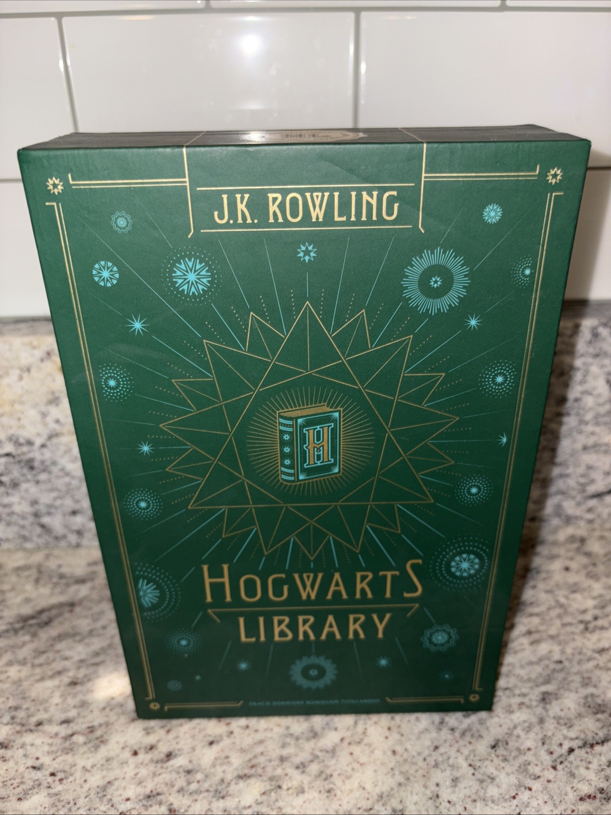 The Hogwarts Library hardcover book box set (3-book collection) J.K. Rowling