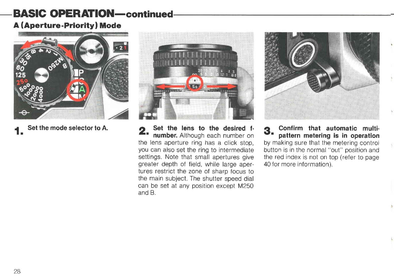 NIKON FA Camera Instuction Manual – BOUND – COVERS – XL FOLDOUT PAGES