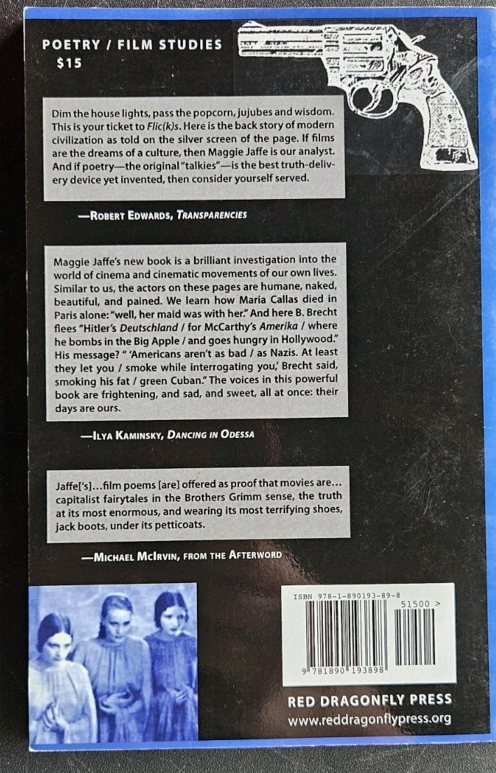 Flic(k)s: Poetic Interrogations of American Cinema VG Cond