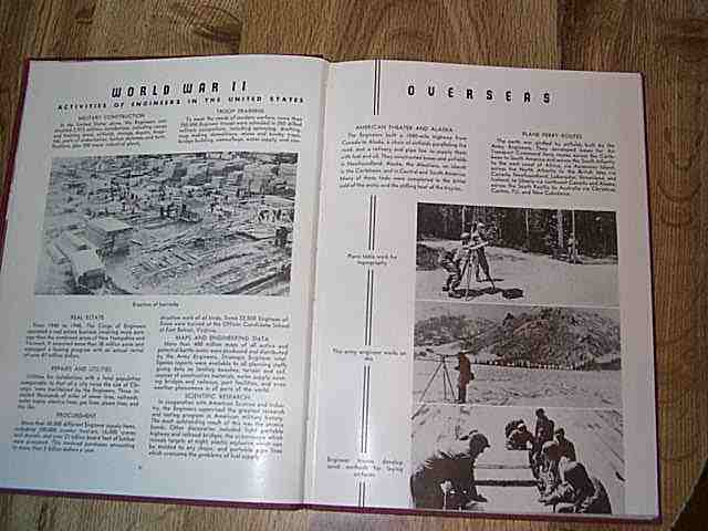 406th Engineer Brigade Yearbook – History Corps Of Engineers HB ILLUS c1950