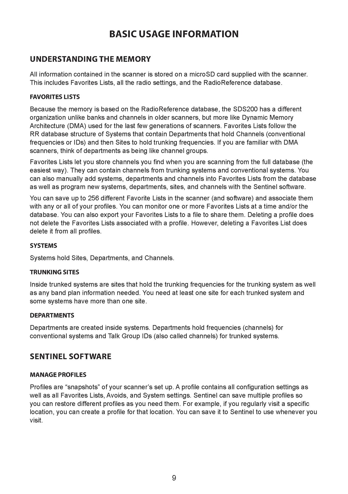 UNIDEN SDS200 Instructions Operating User Manual Guide – TOUGH SPIRAL BINDING