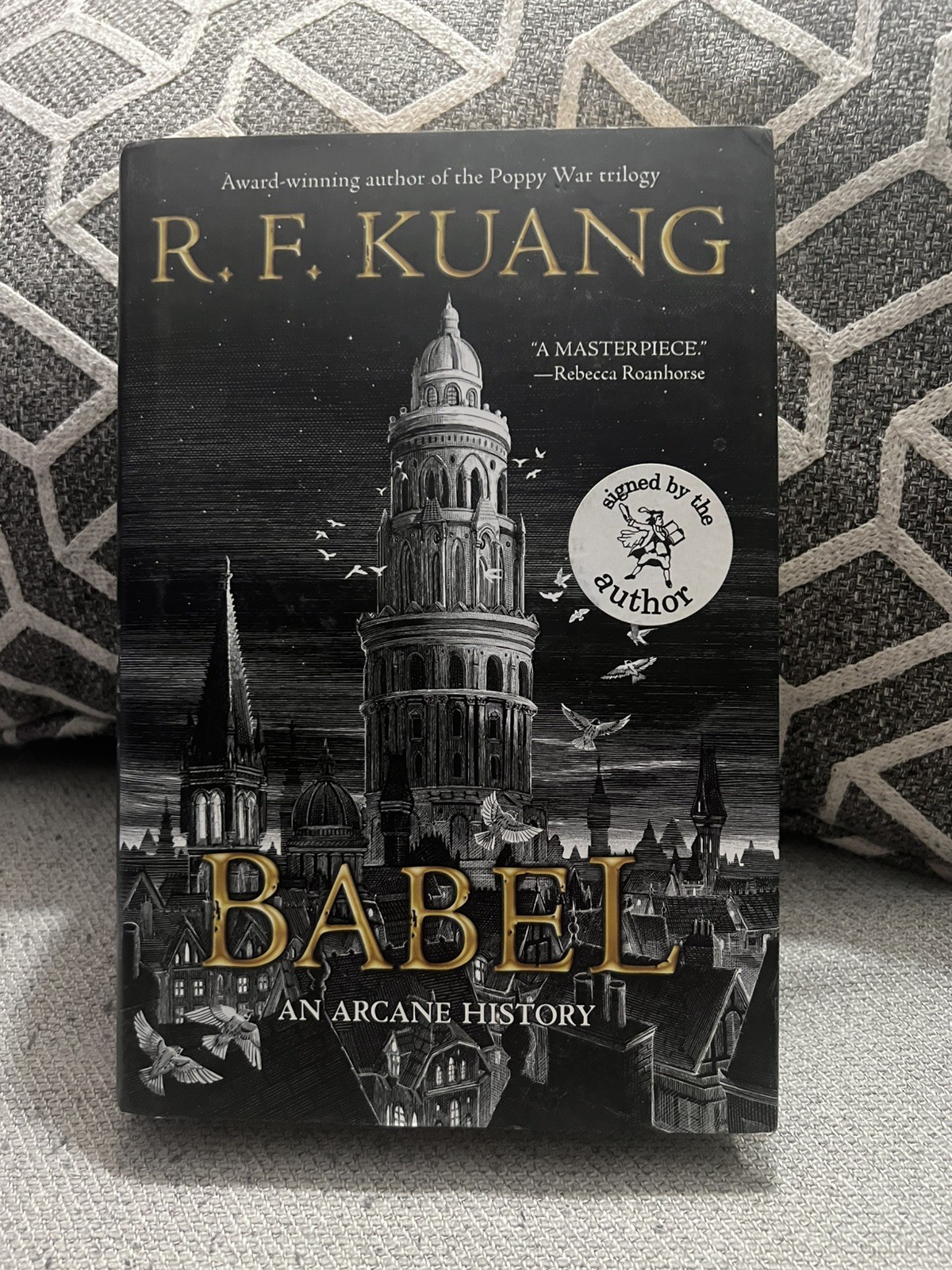Babel By R.F. Kuang SIGNED Hardcover