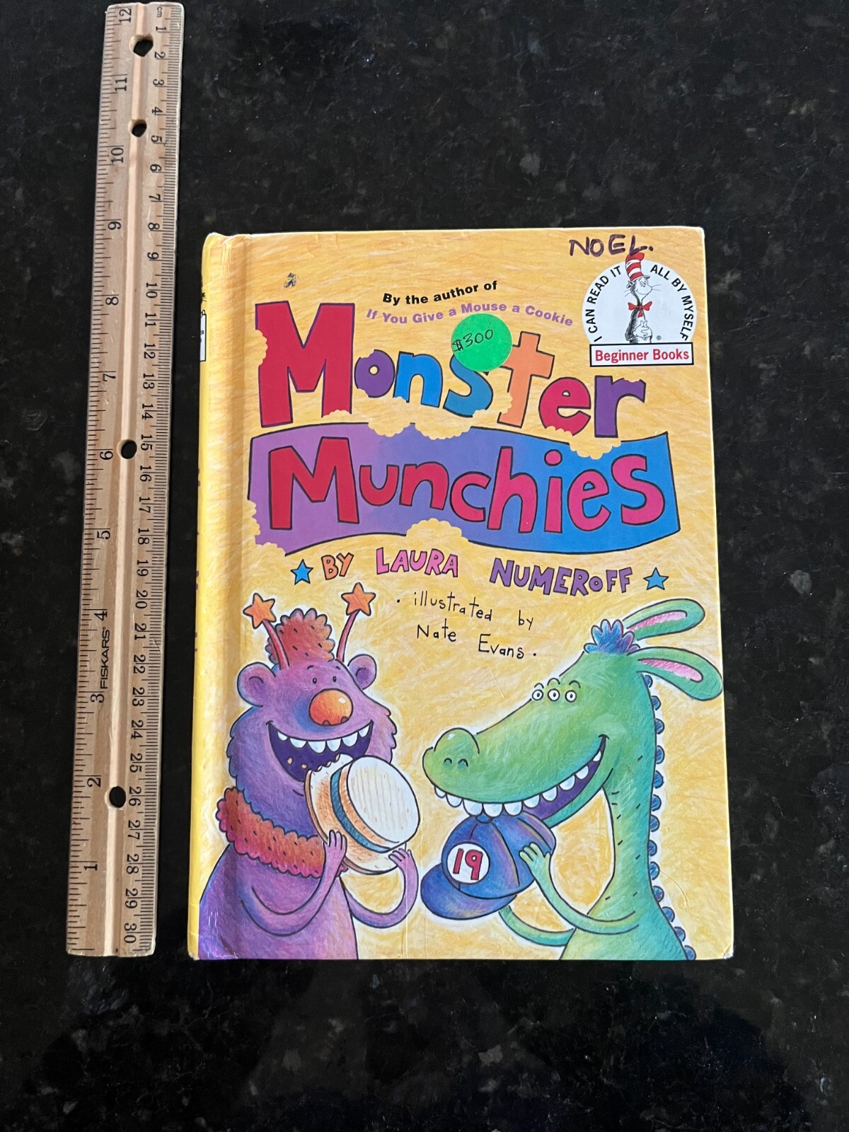 Monster Munchies Laura Numeroff beginner hardcover Book Dr. Seuss 6.25″x8.75″ #2