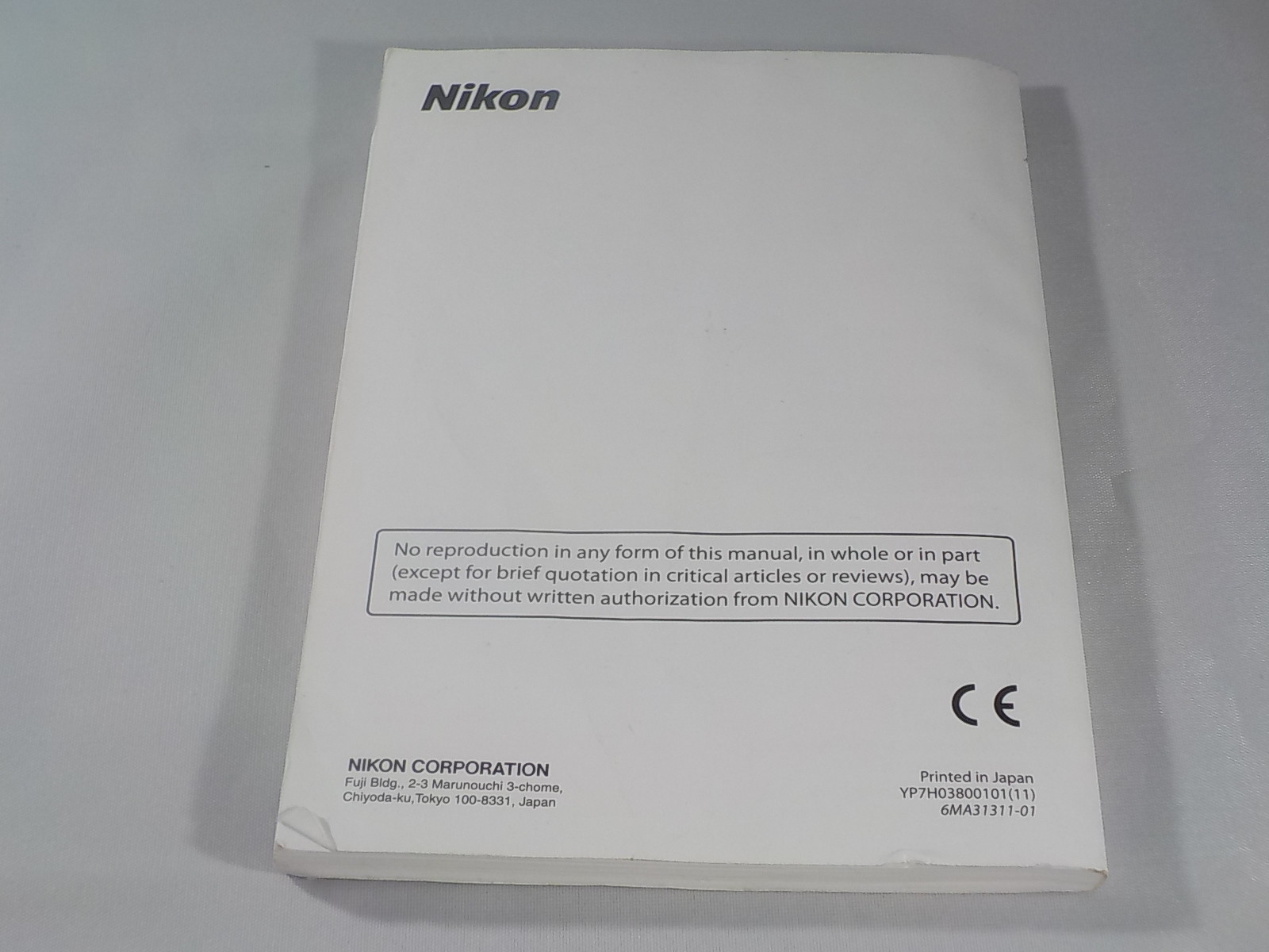 Genuine OEM Nikon S700 Instruction User’s Guide Manual Book – 135 pages