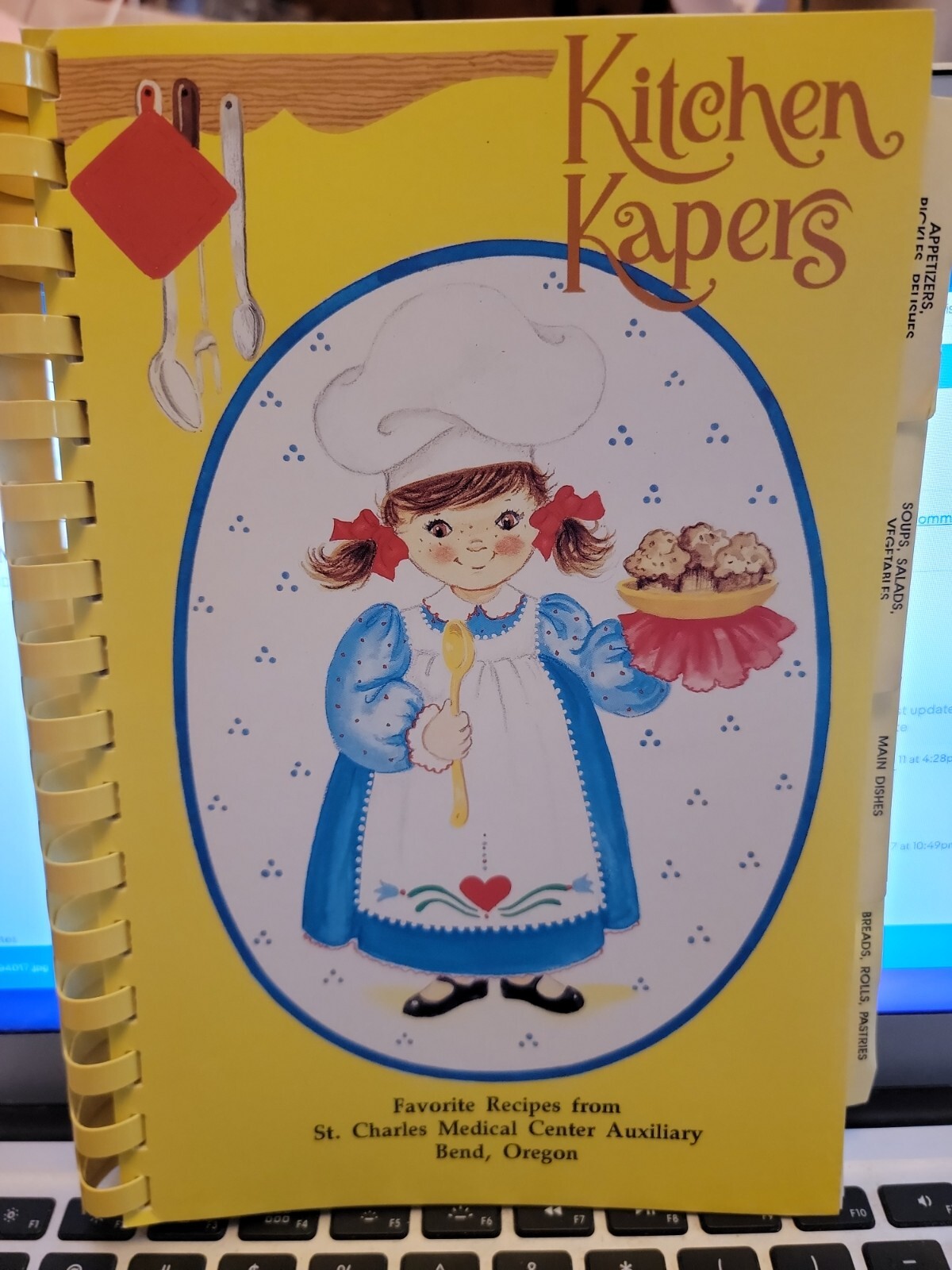 Vintage Cookbook Kitchen Kapers Recipes Vintage 136 pages Illustrated