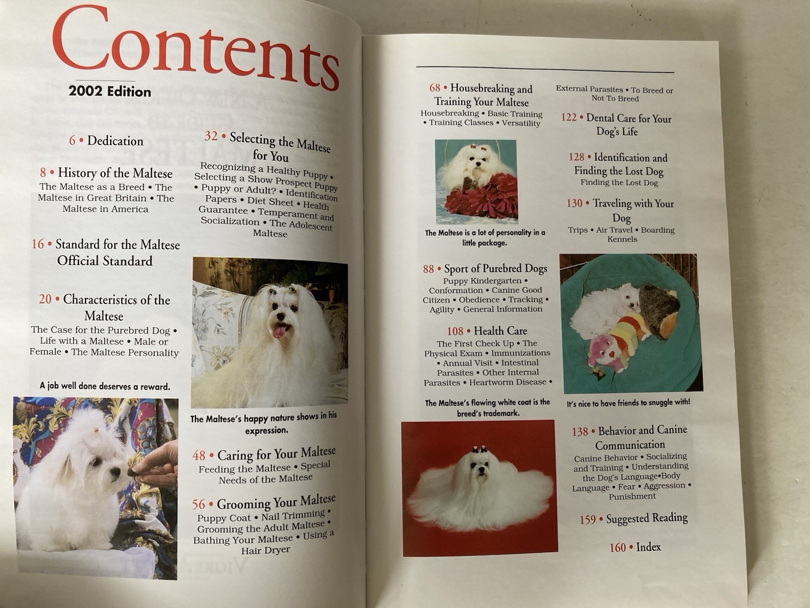 A New Owner’s Guide to Maltese by Vicki Abbott Hardcover Book