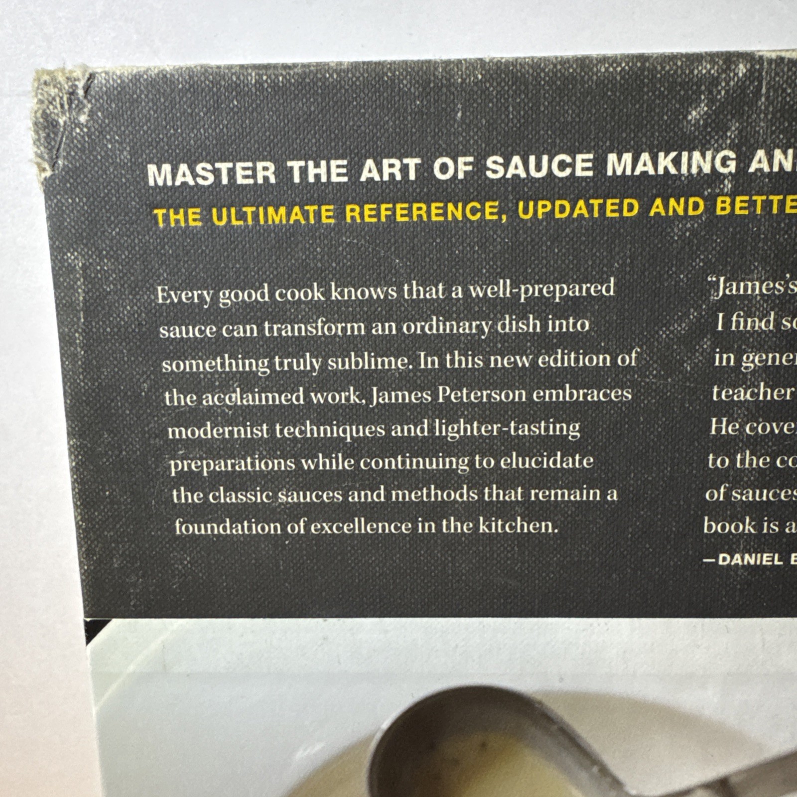 Sauces Classical and Contemporary Sauce Making, Fourth Edition by James Peterson