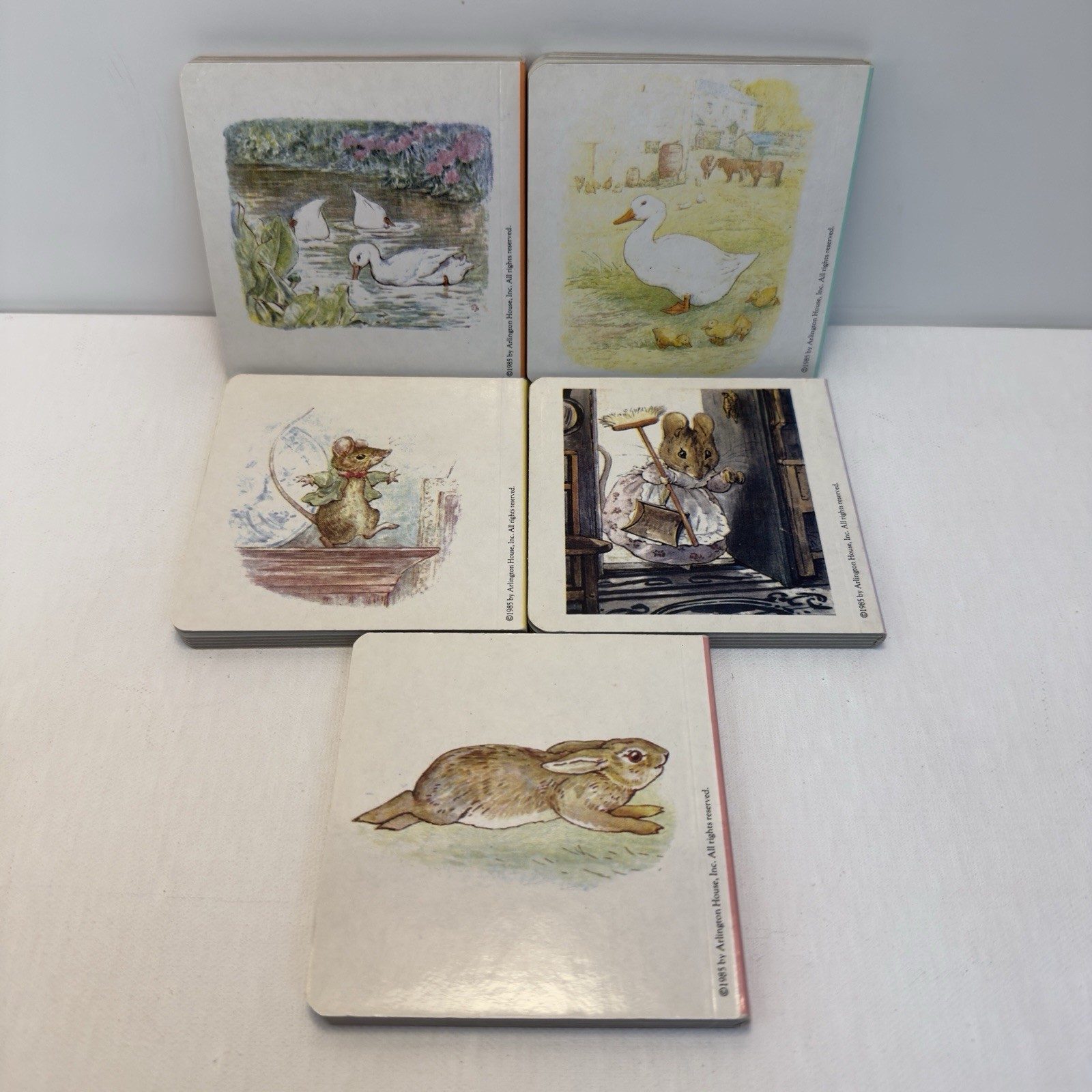 18 Miniature Books PETER RABBIT, BEATRIX POTTER, DISNEY, FAIRY TALES – Vintage