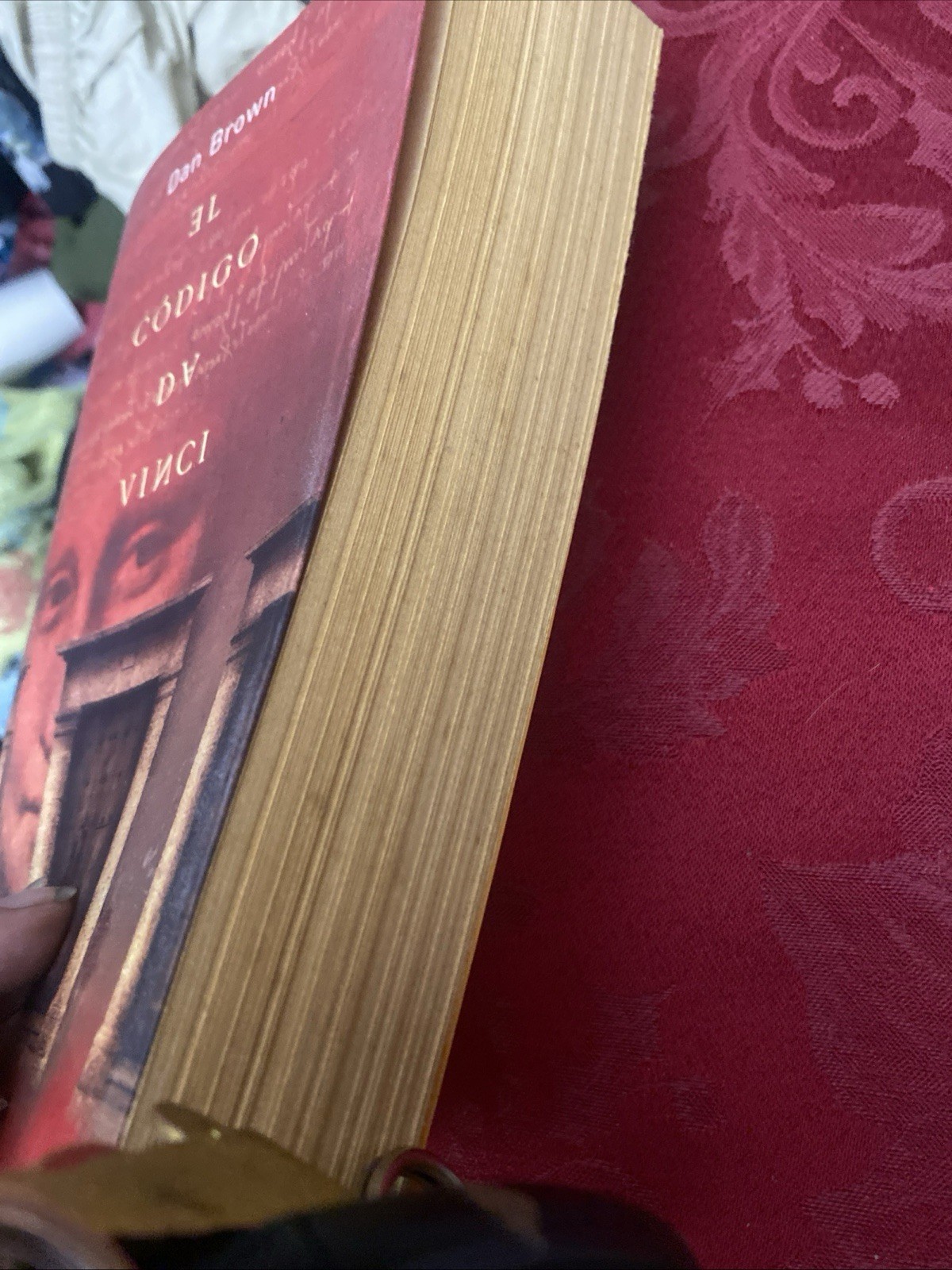 Código Da Vinci by Dan Brown (2003 Papper Back) Used