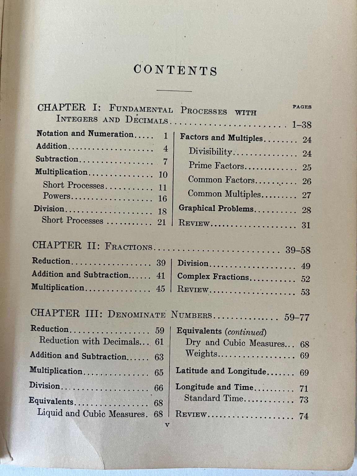 Appleton Arithmetics Third Book Young Jackson 1912 Math Textbook Vintage