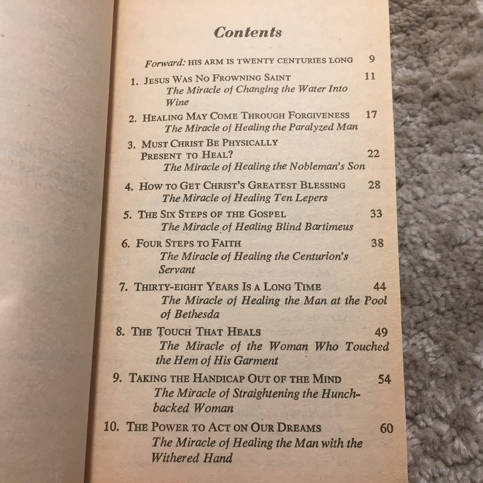 The Touch Of The Master’s Hand Charles L. Allen 1972 Spire Books Christian Book