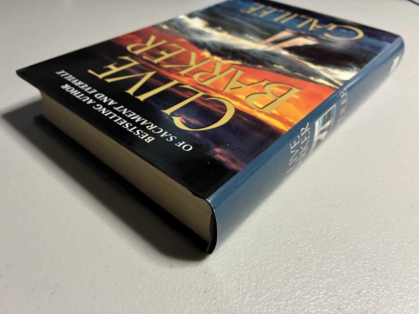 CLIVE BARKER HarperCollins 1988 GALILEE Hardcover w/jacket 582 pages Unread BCE