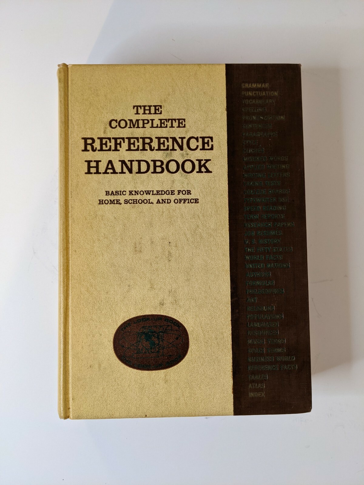 The Complete Reference Handbook – The Lookup Book by Stravon Educational Press