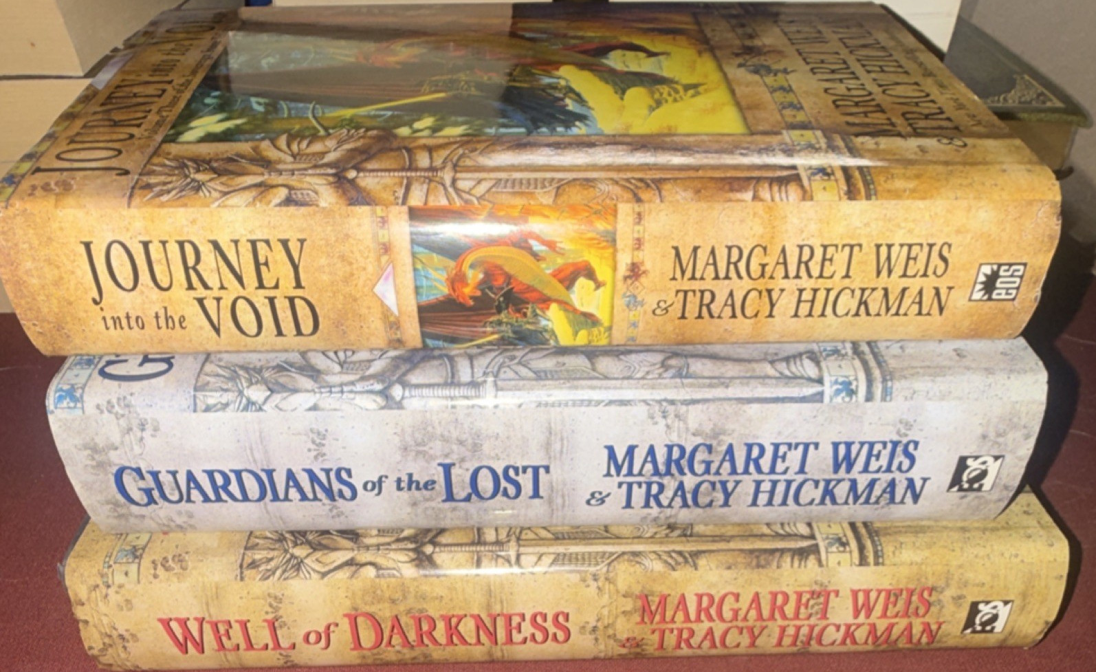 Wizards of the Coast Sovereign Stone Trilogy Well of Darkness Weis Hickman PB