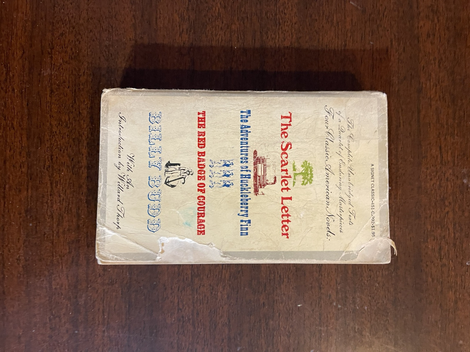 Four Classic American Novels – New American Library (Paperback, 1969)