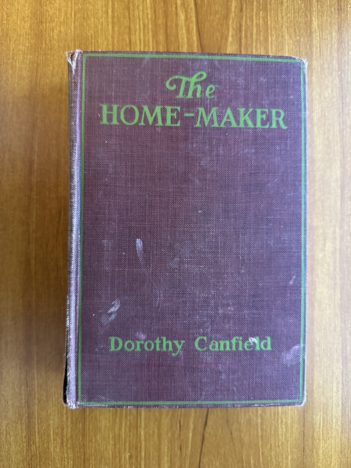 The Home-Maker by Dorothy Canfield, 1924, First Edition, Harcourt Brace & Co