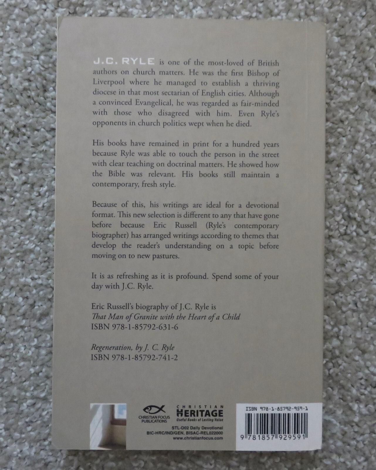 Day by Day w/ J.C. Ryle A New Daily Devotional of Ryle’s Writings