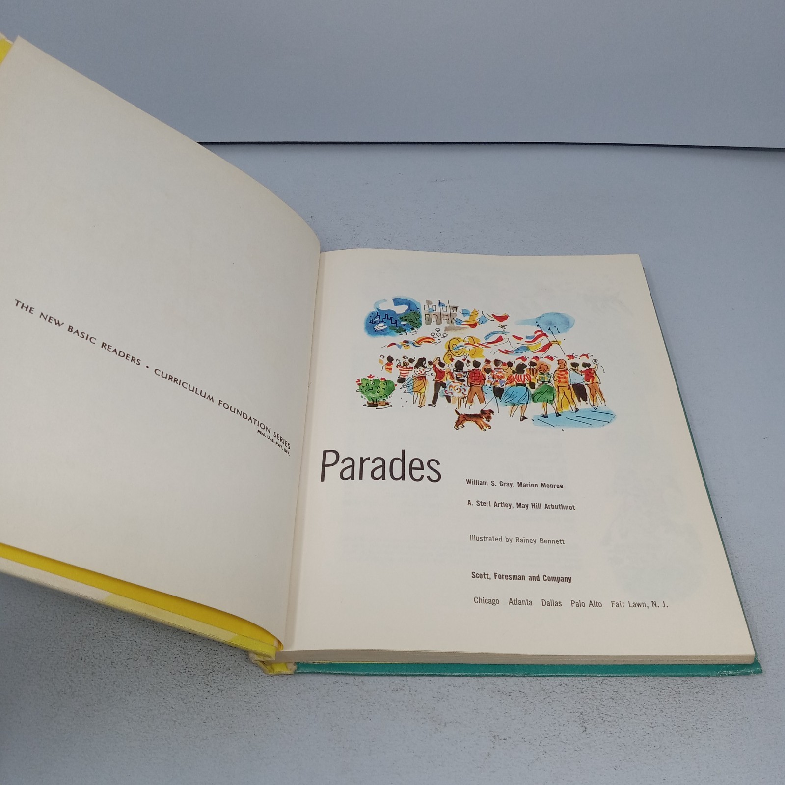 Parades: The New Basic Readers 1956 Scott, Foresman and Company Hardcover