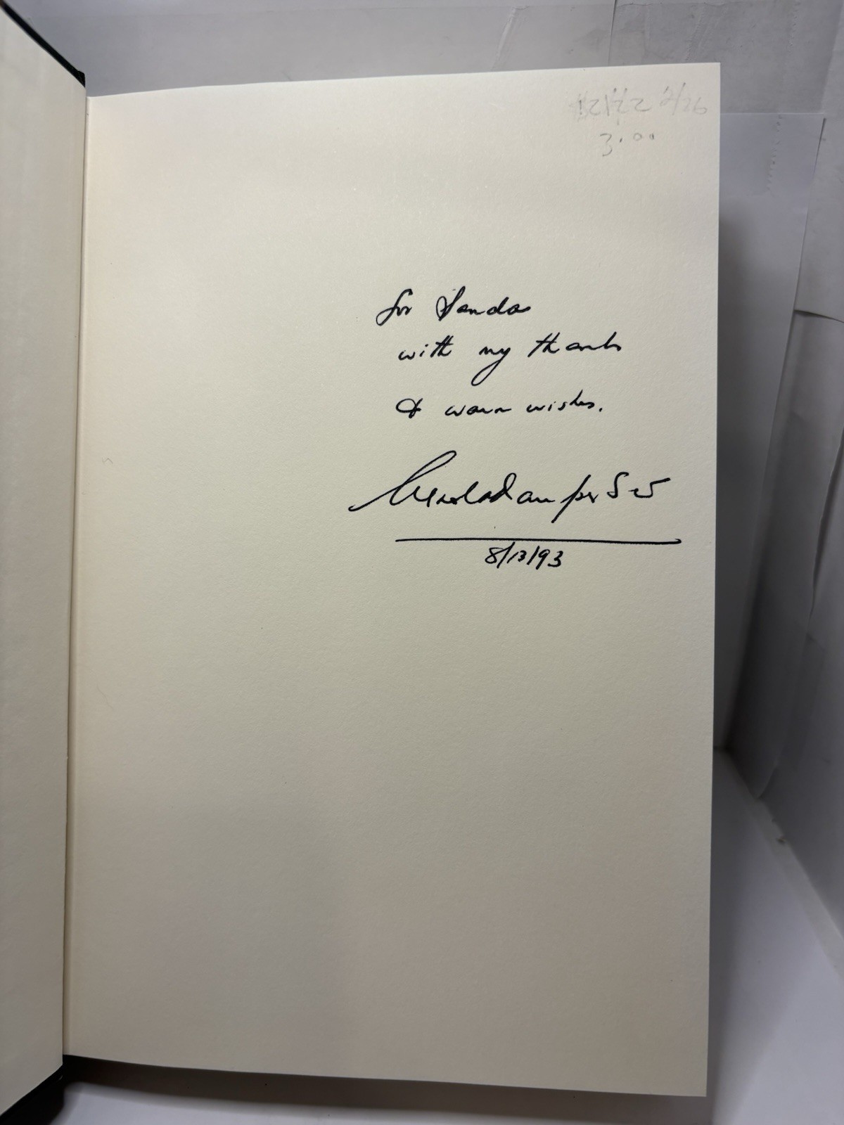 SIGNED Days of Grace by Arthur Ashe & Arnold Rampersad (1st Ed. 1993 HC)