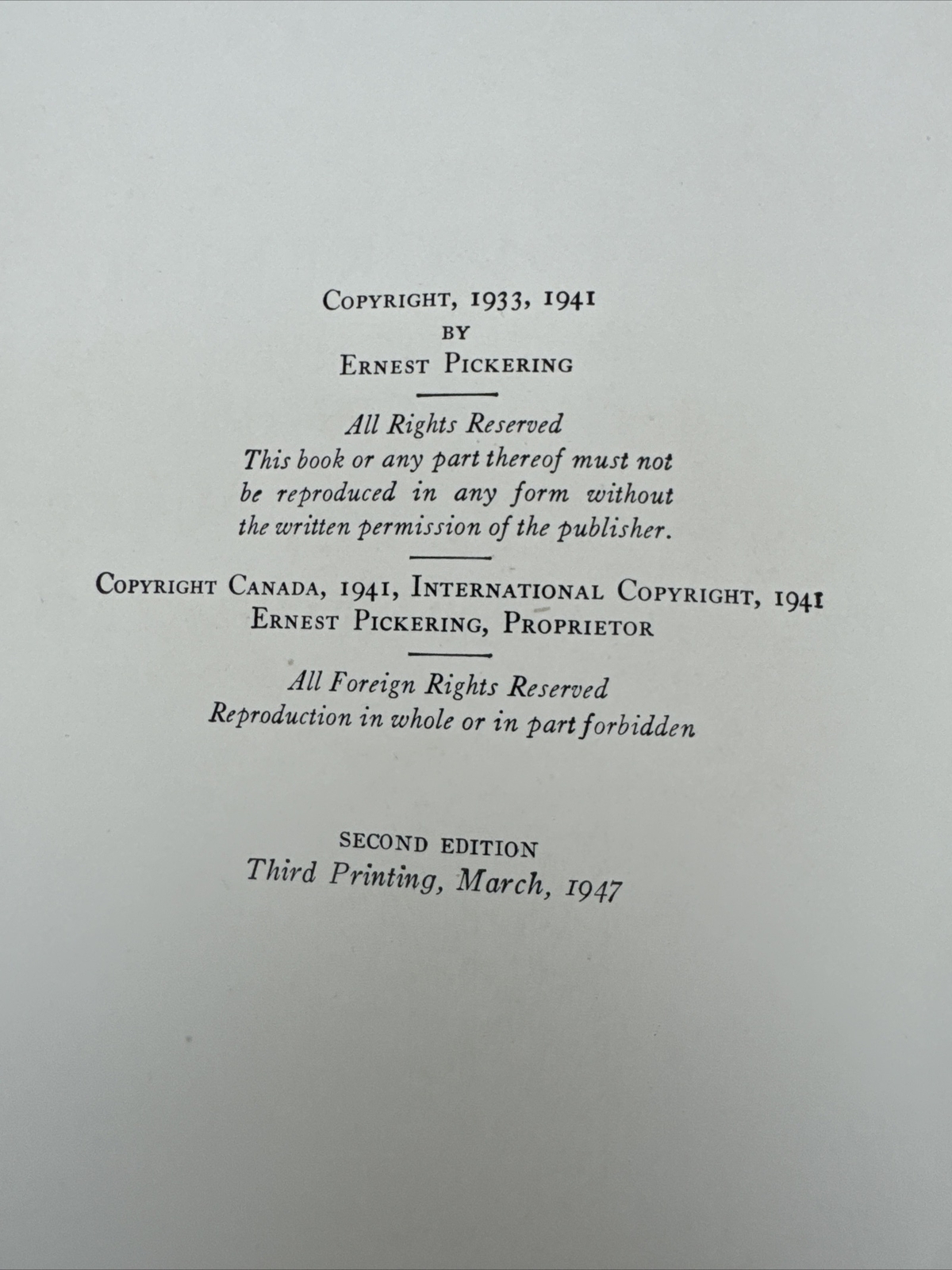 Architectural Design by Ernest Pickering 2nd Edition 1947 John Wiley & Sons