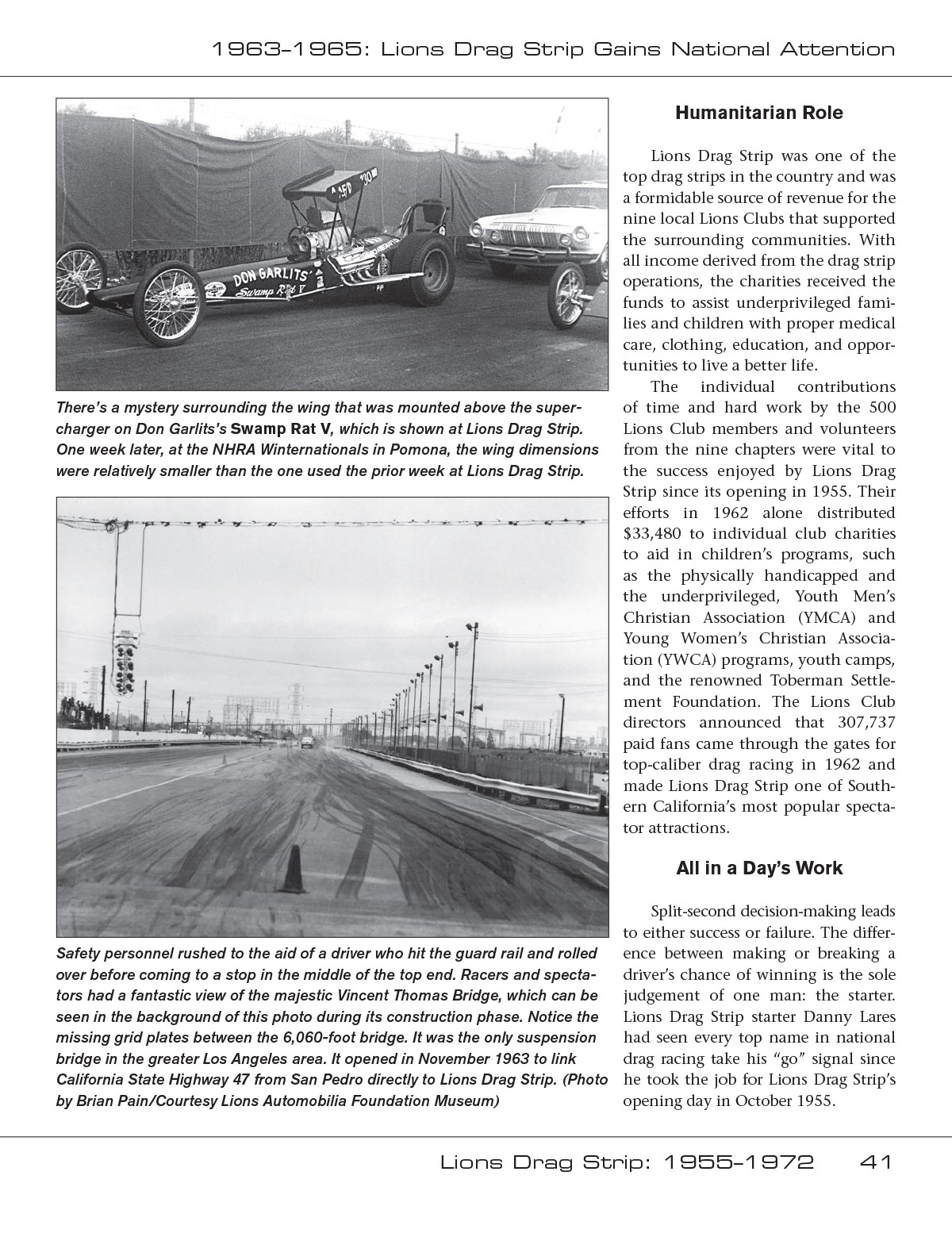 Lions Drag Strip: 1955-1972 Lou Hart