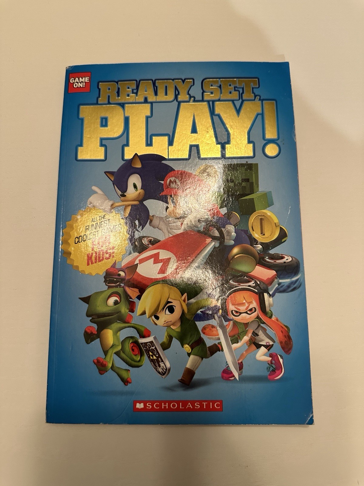 Ready, Set, Play – Game On Paperback, 9781338189940, Scholastic Book