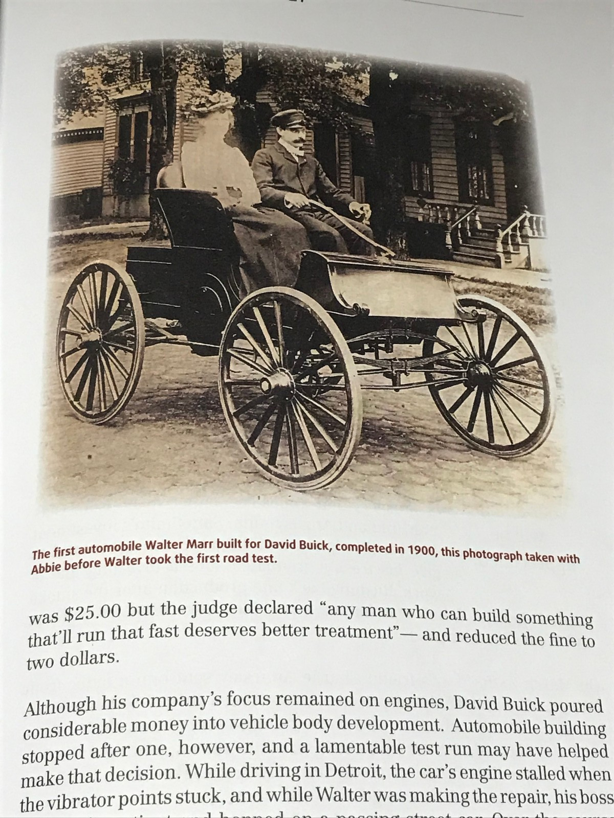 Walter L Marr: Buick’s Amazing Engineer, Early Automotive Development, HC-DJ 1st