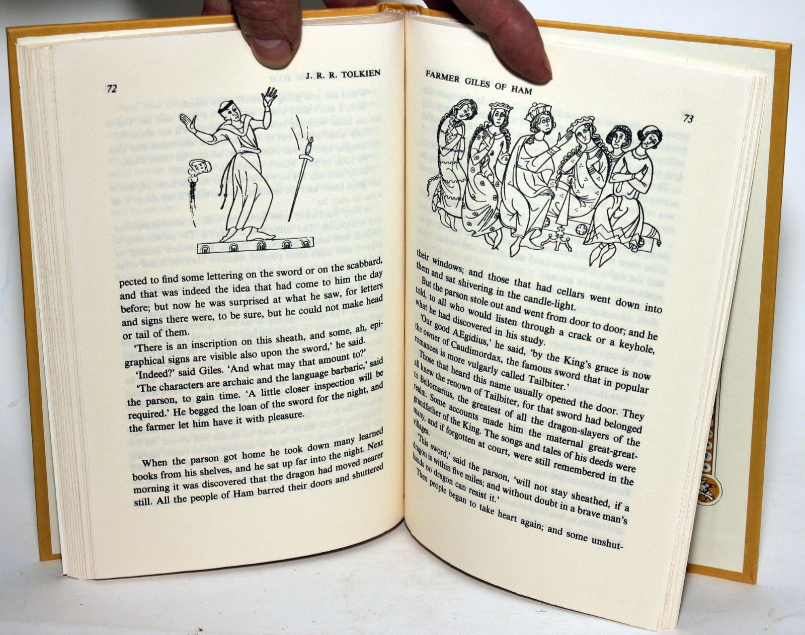 SMITH OF WOOTTON MAJOR & FARMER GILES OF HAM JRR Tolkien 1976 Pauline Baynes Art