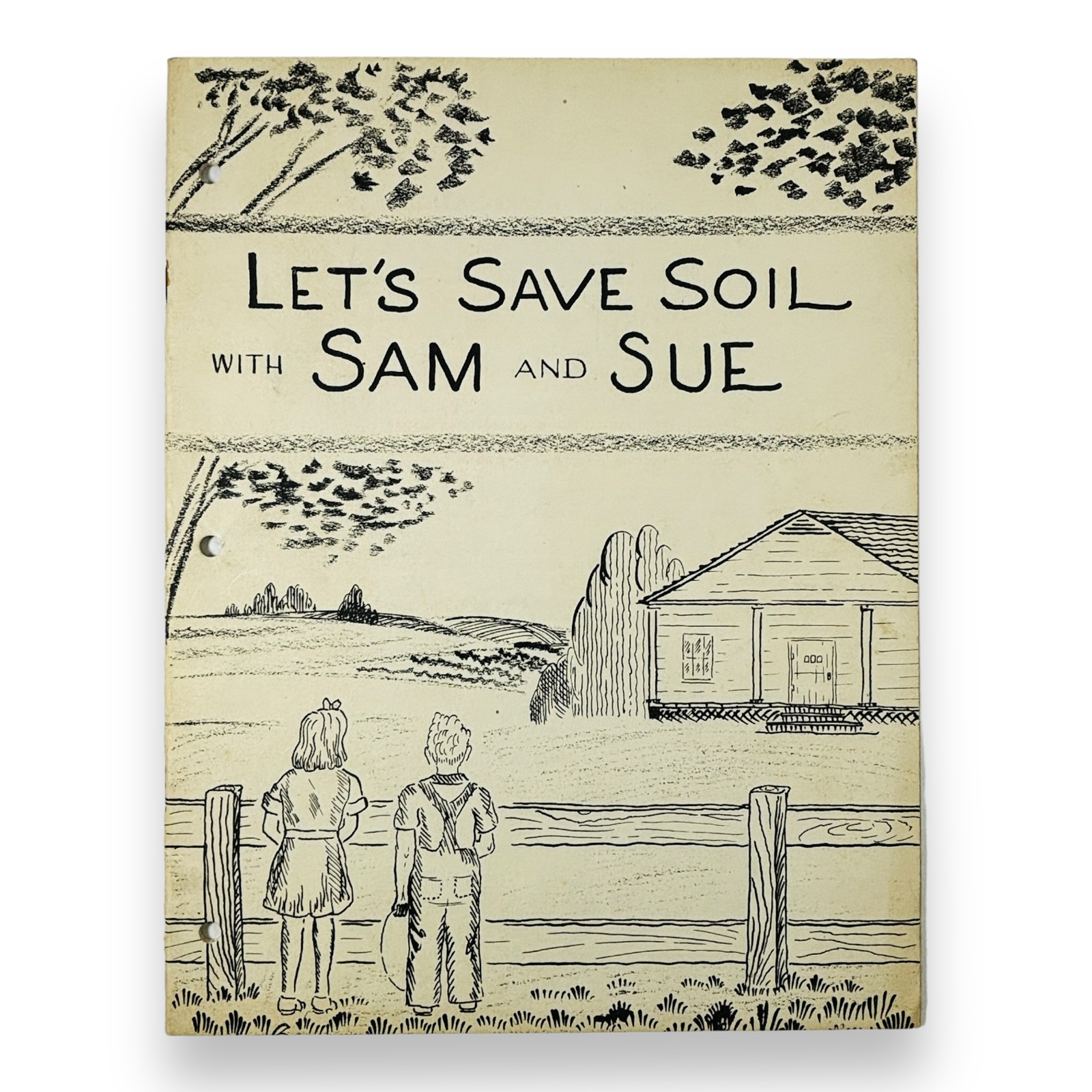1951 Let’s Save Soil With Sam and Sue Booklet Government Education Materials