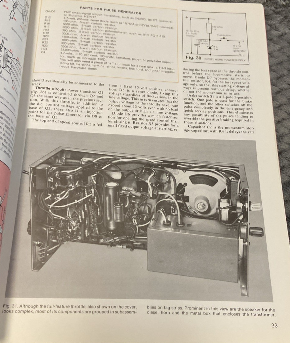 Electronic Projects for Model Railroaders by Peter Thorne ~ Layout Enhancer