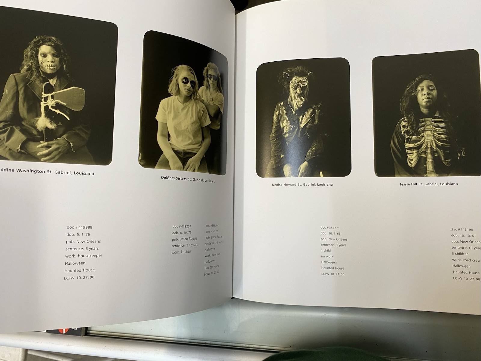 Prisoners Of Louisiana One Big Self 2003 Twin Palms Pub. Prison Book Photographs