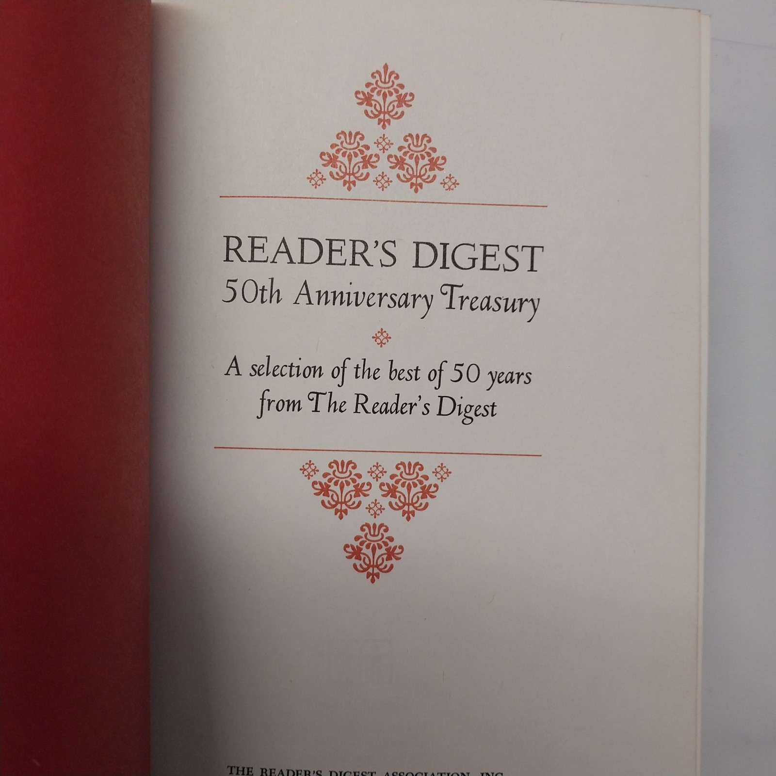 Reader’s Digest 50th Anniversary Treasury 1972 Hardcover