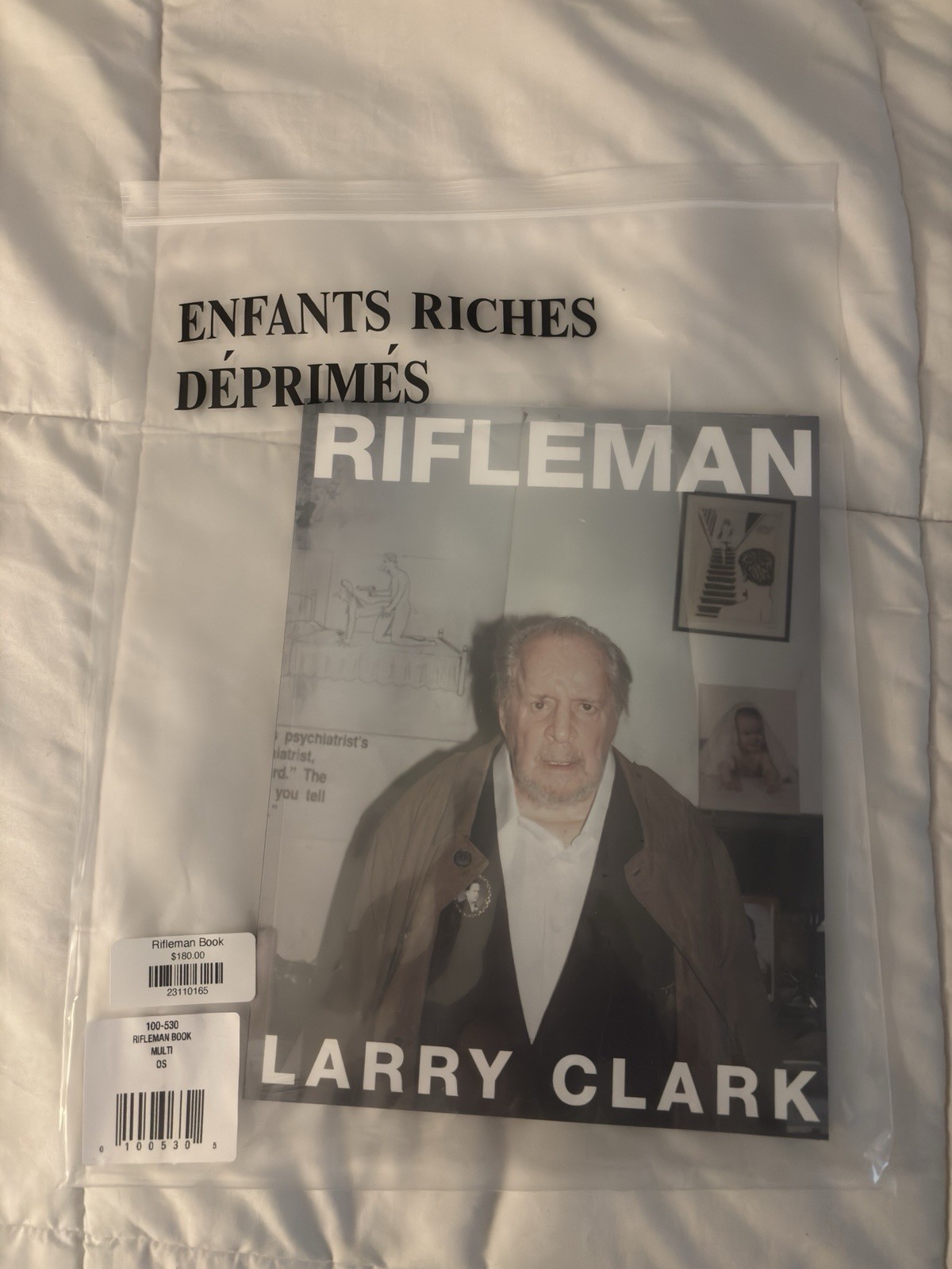 ENFANTS RICHES DEPRIMES RIFLEMAN LARRY CLARK PHOTO BOOK ERD RARE