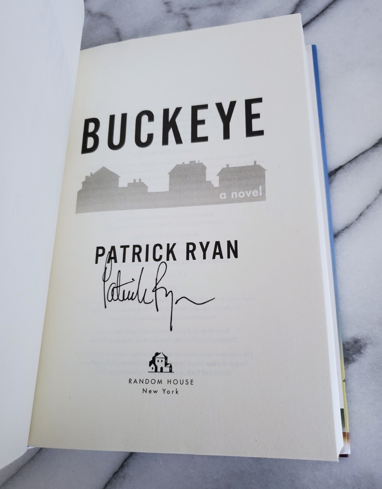 *Signed* BUCKEYE By Patrick Ryan 2025 Hardcover w/ DJ 1st Edition, 1st Printing