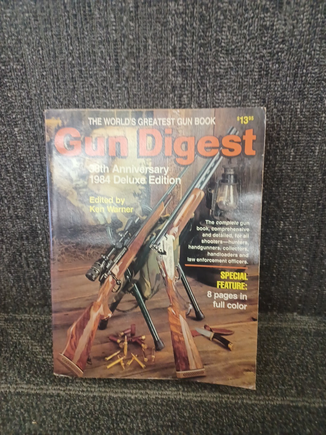 Vintage 1984 Gun Digest Book 38th Annual Edition Magazine