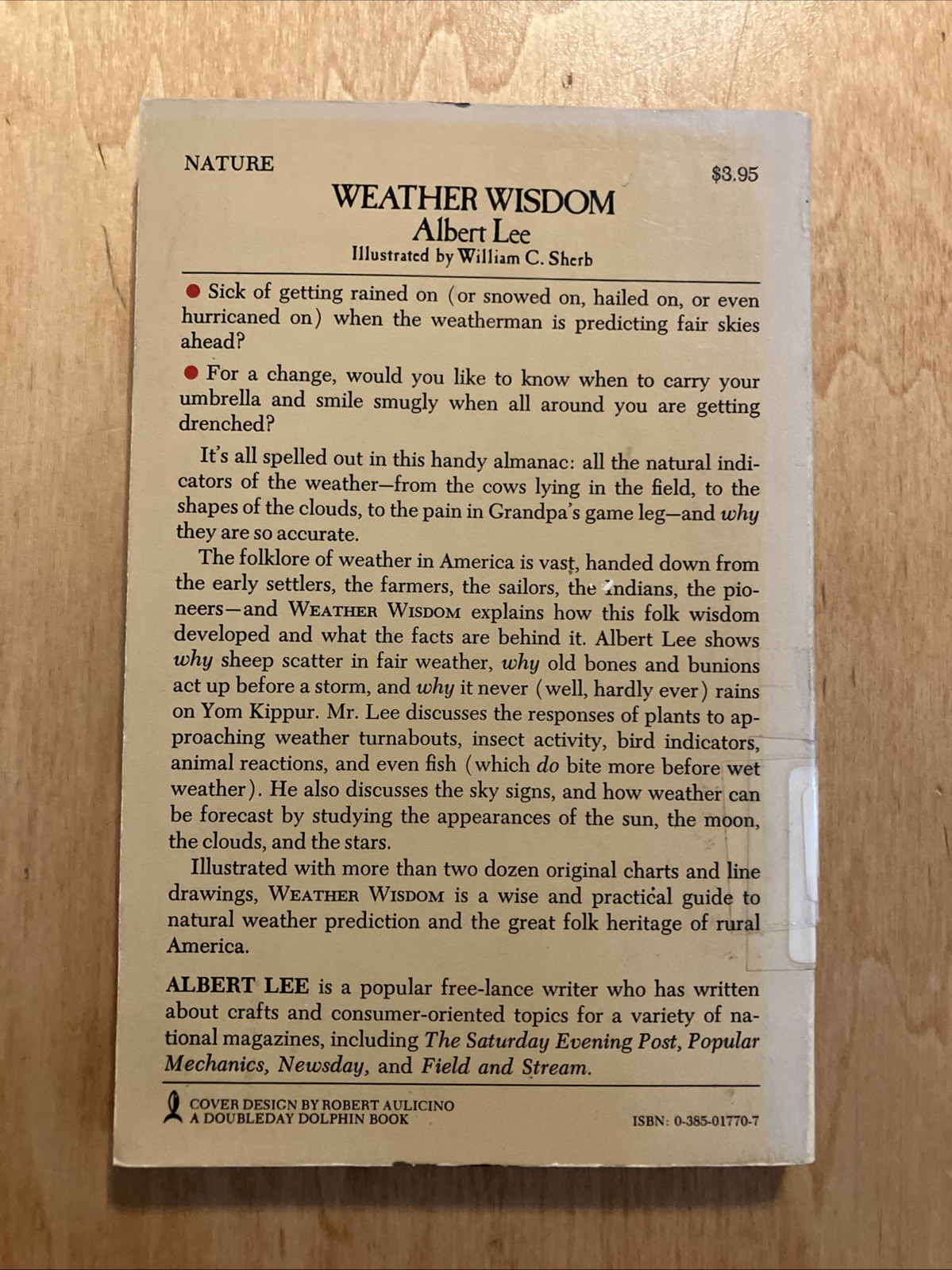 Weather Wisdom By Albert Lee