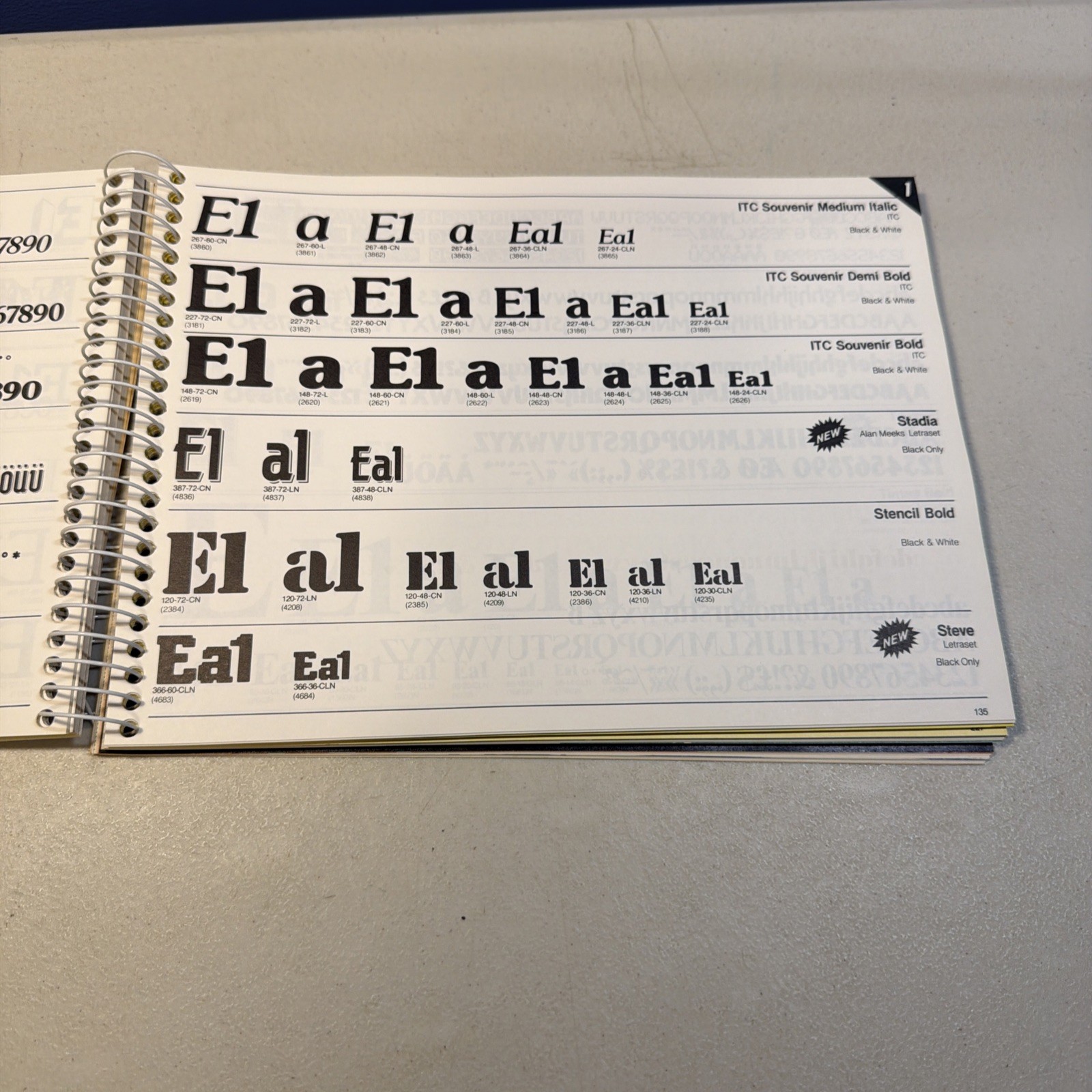 1986 LETRASET Graphic Art Reference Manual Pantone Color Guide