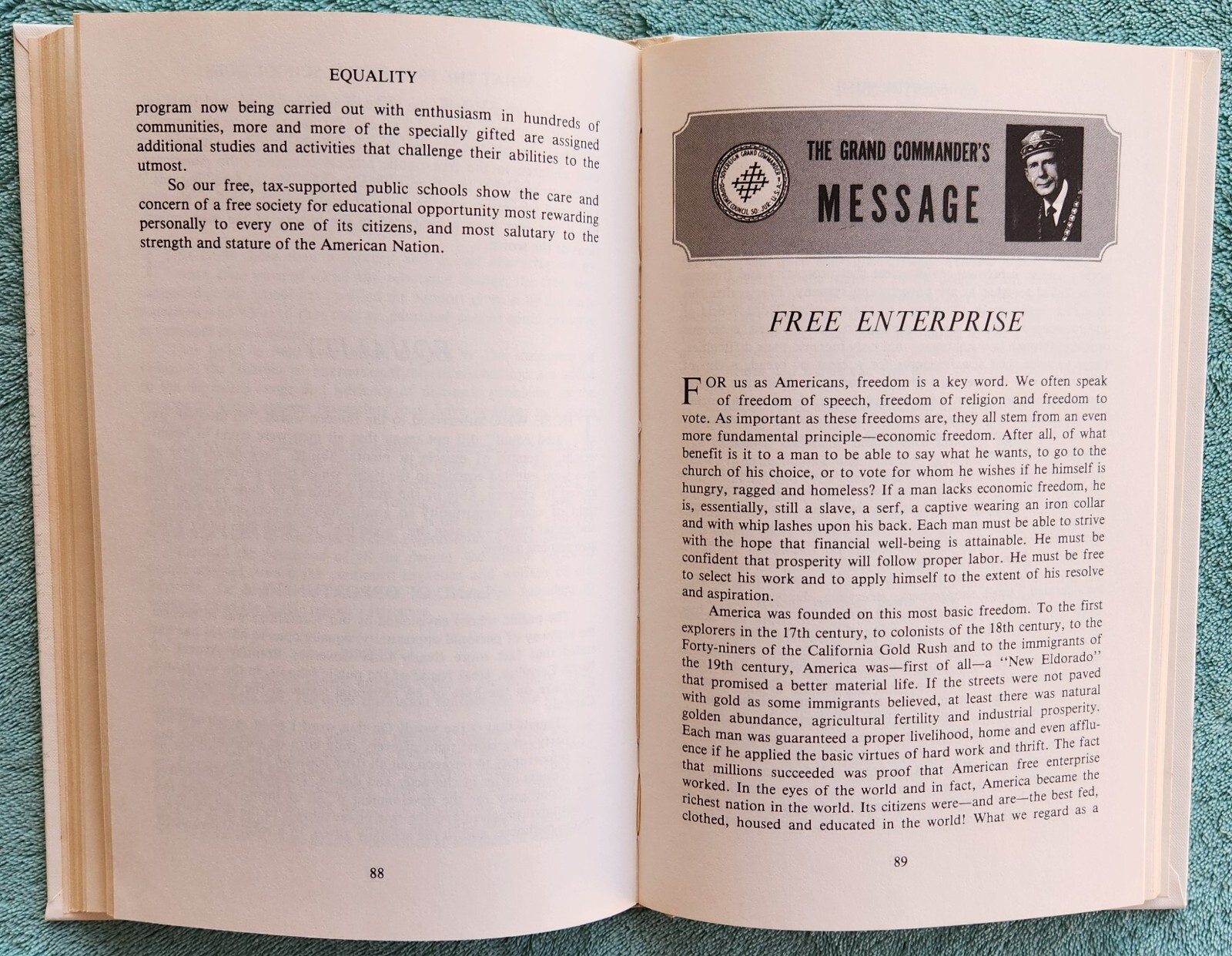 Dynamic Freedoms Our Freedom Documents 1977 Hardcover Revised Edition 136 Pages