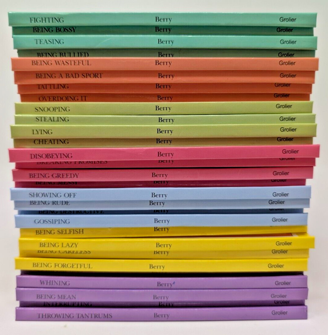 Choose Your Own “Help Me Be Good” Books by Joy Berry Vintage 1988 HC Illustrated