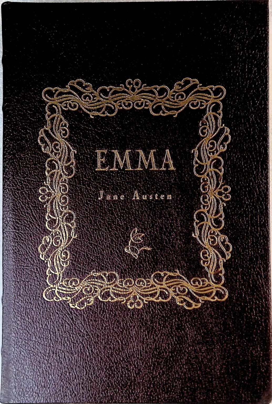 Emma Jane Austen 1998 Sweetwater Press New Millennium Library Gilt Edge Classic