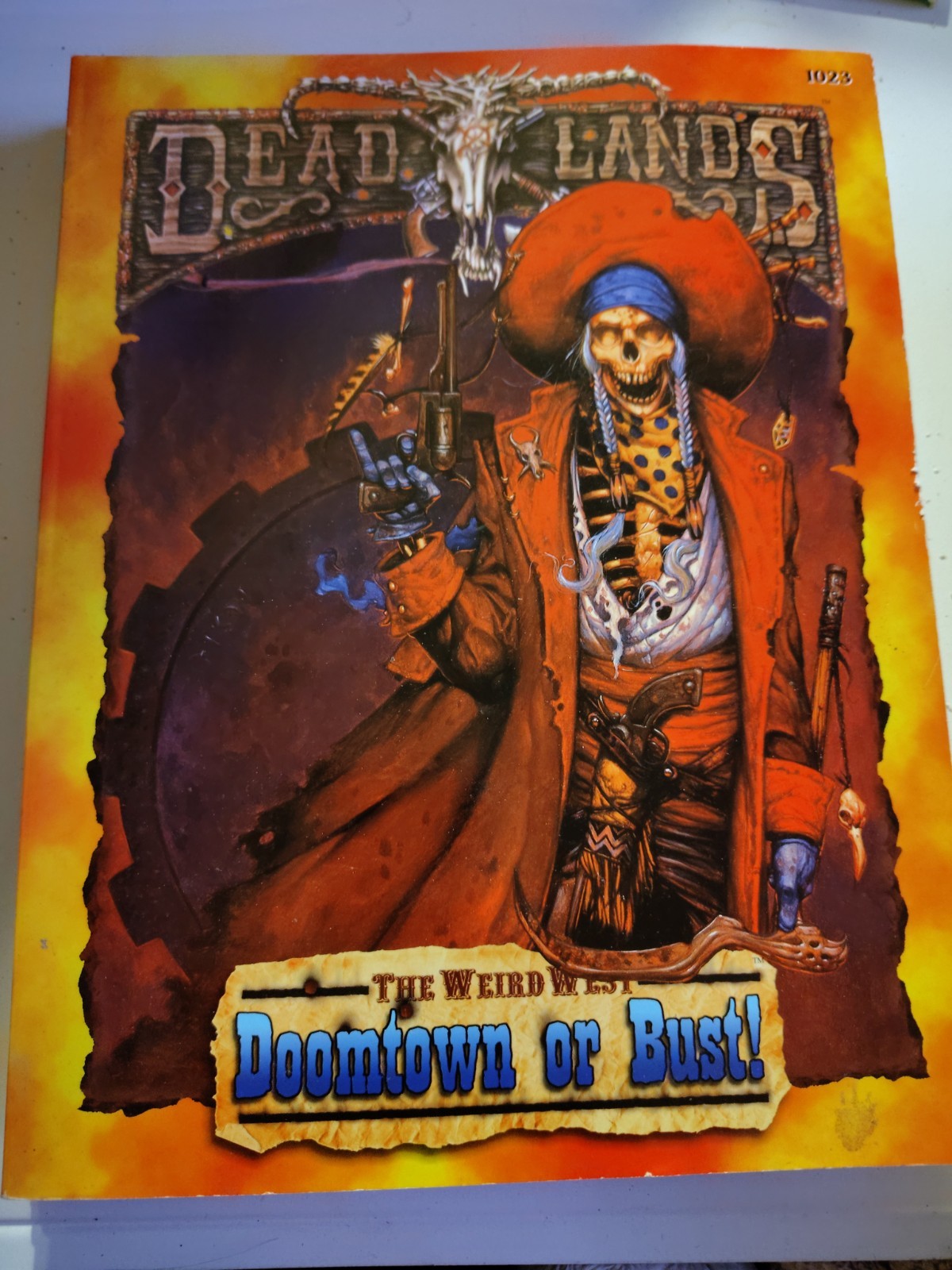DOOMTOWN OR BUST (DEADLANDS: THE WEIRD WEST) By Shane Lacy Hensley Like New