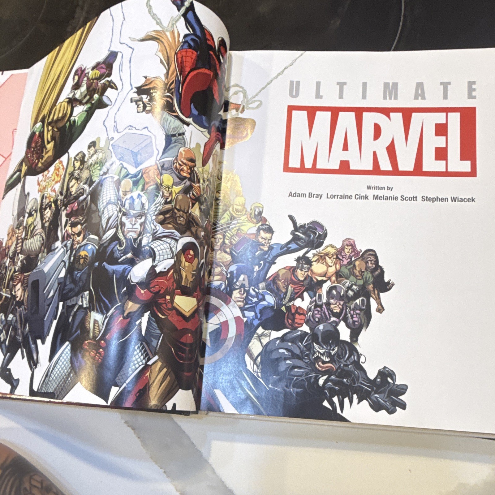 DK Ultimate Marvel Hardcover Book 2017 Foreword by Roy Thomas