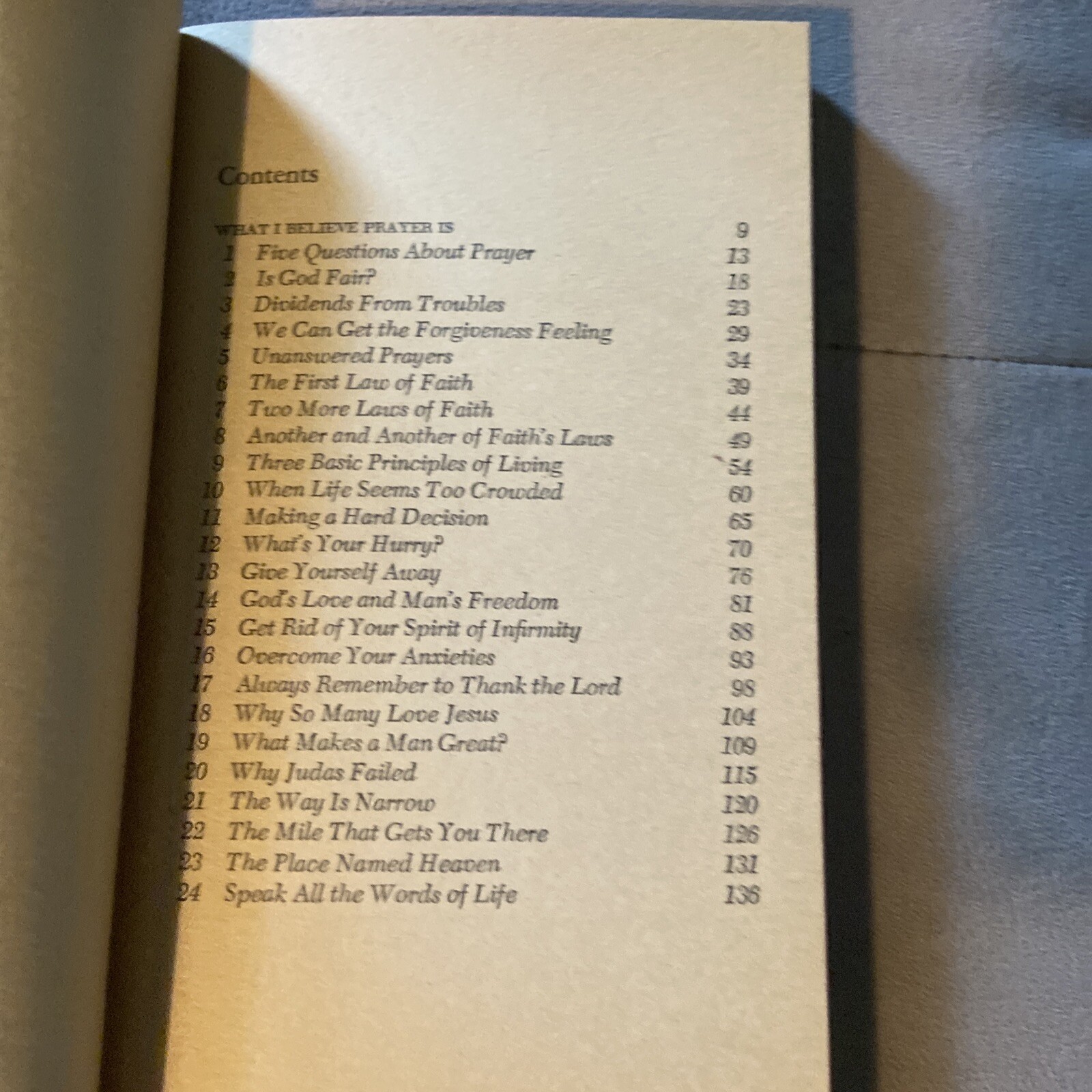 Prayer Changes Things by Charles L. Allen Vintage 1975 Paperback Book