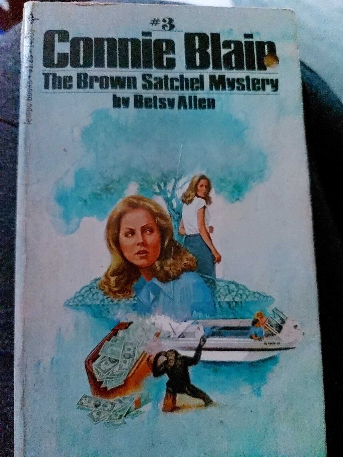The Brown Satchel Mystery Connie Blair Series #3 by Betsy Allen Tempo paperback