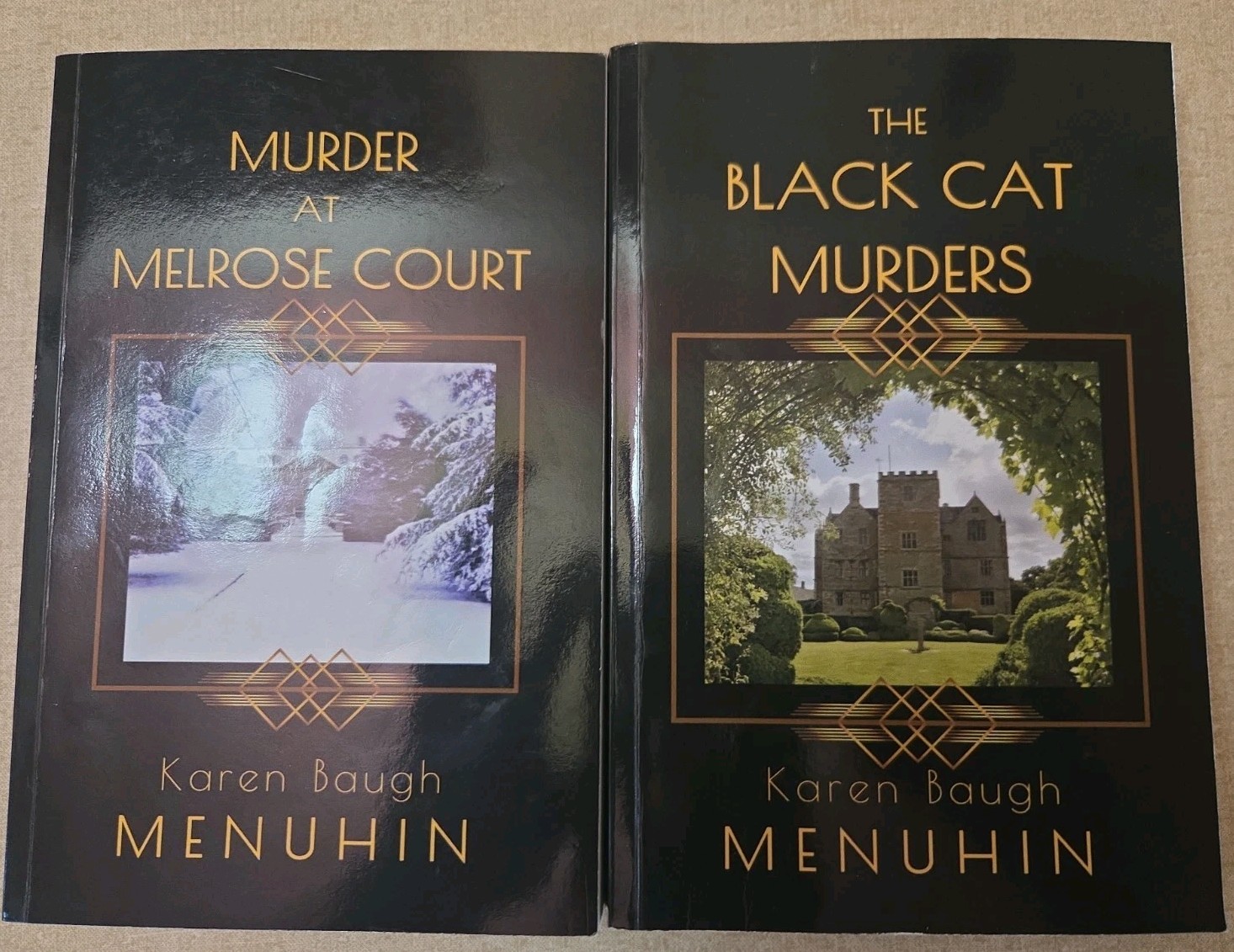 Lot of 2 HEATHCLIFF LENNOX Series by Karen Baugh Menuhin Books 1-2 2018-2019