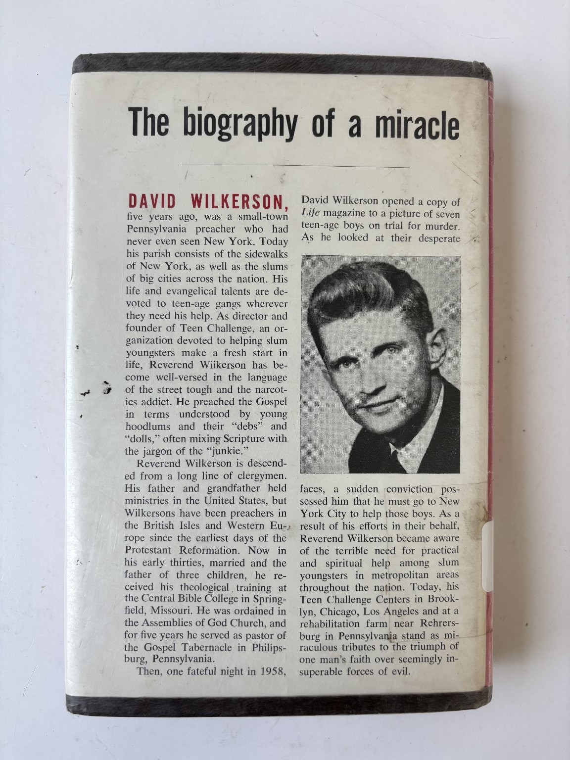 The Cross and the Switchblade David Wilkerson 1963 Tenth Printing Christian