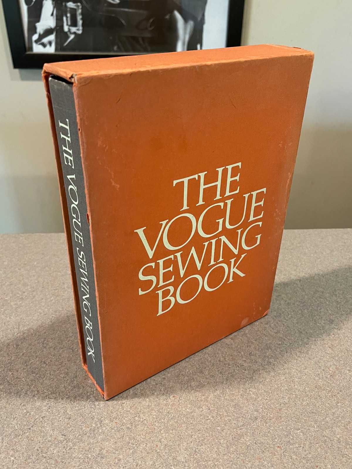 The Vogue Sewing Book w/ Slipcase (1970 Vintage First Edition 3rd pr Hardcover)